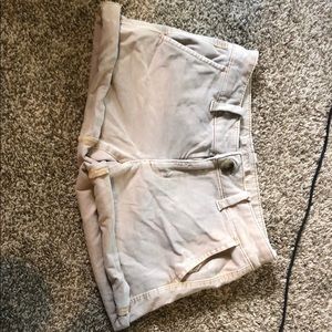 AEO Khaki Midi Shorts